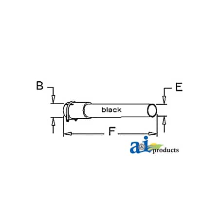 A & I Products Extension Pipe 28" x5" x5" A-JD240
